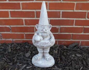 No Peeing in the Pool Gnome