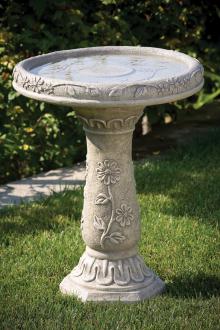 Wildflower Bird Bath