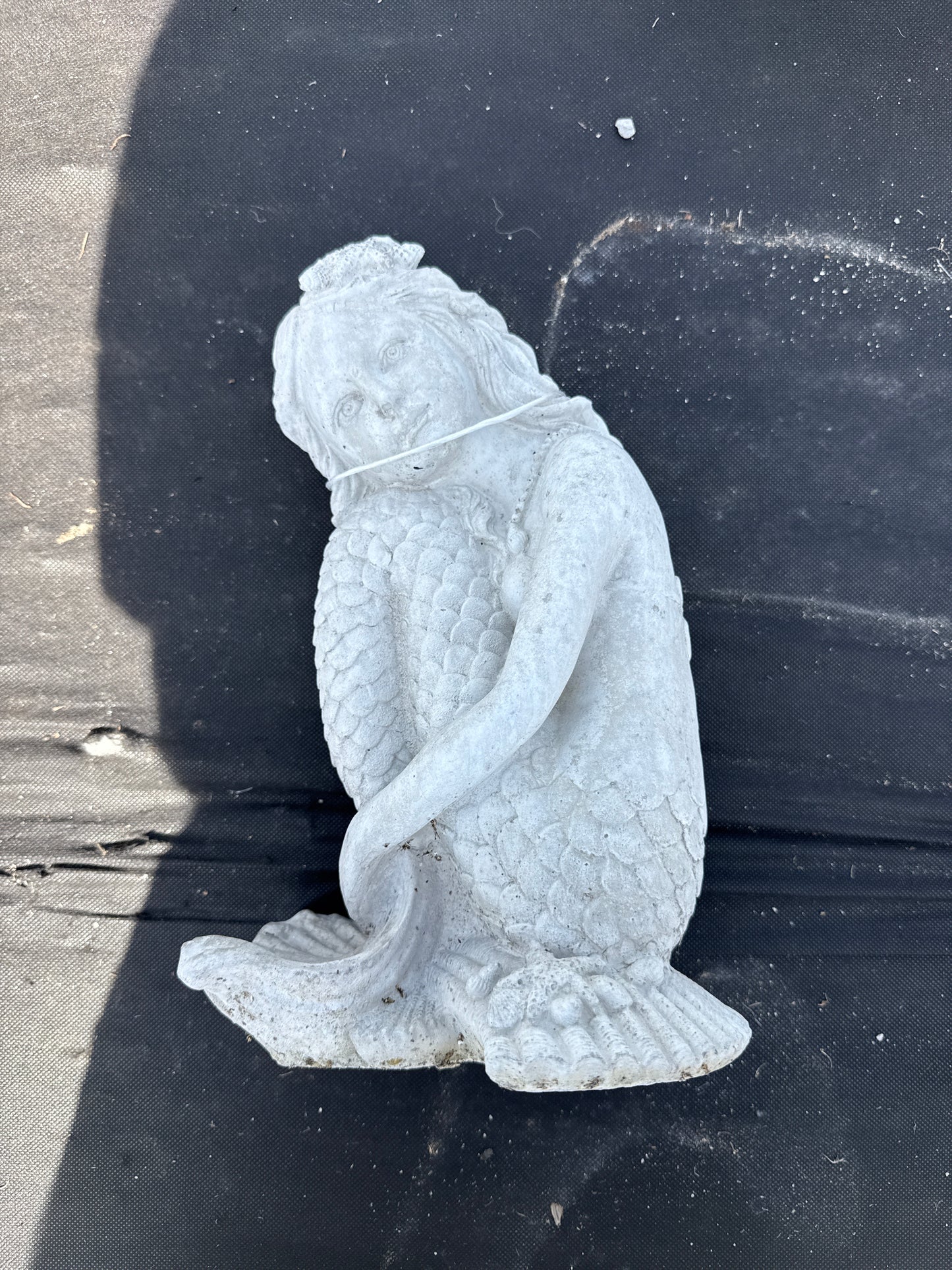 Mermaid - Sitting on Shell Sm