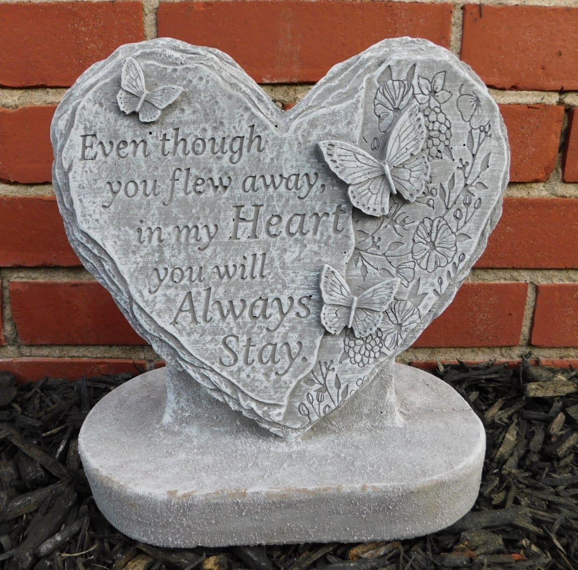 Always Stay Heart Shaped Butterfly Standup