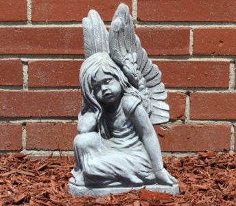 Kneeling Girl Angel