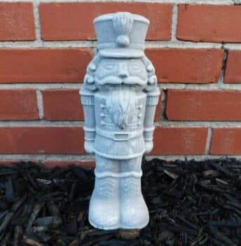 Nutcracker Man Cement Figure 11"