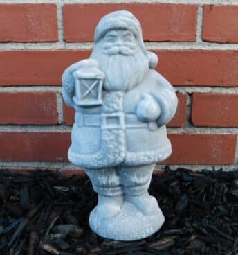 Sm Santa Cement Figure 11"