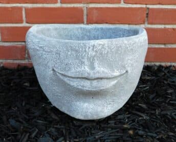Lips Cement Planter