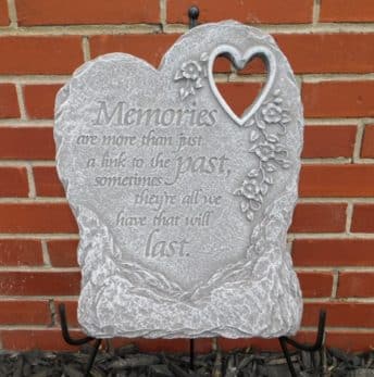 Hole in Heart Memorial Plaque