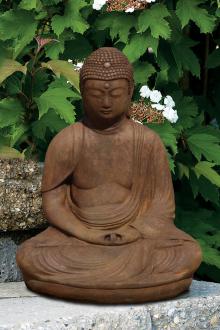 Buddha 13" Cement Figure