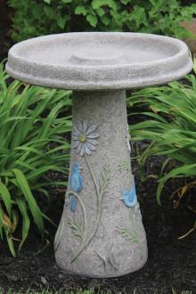 Bluebird Bird Bath