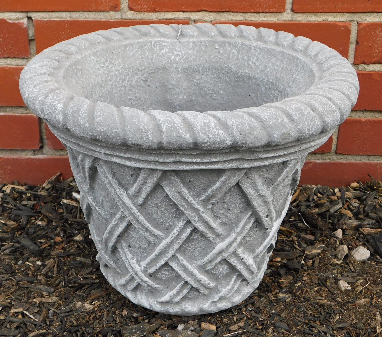 Medium Basket Weave Planter