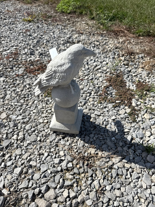 Bird - Crow or Raven on Finial