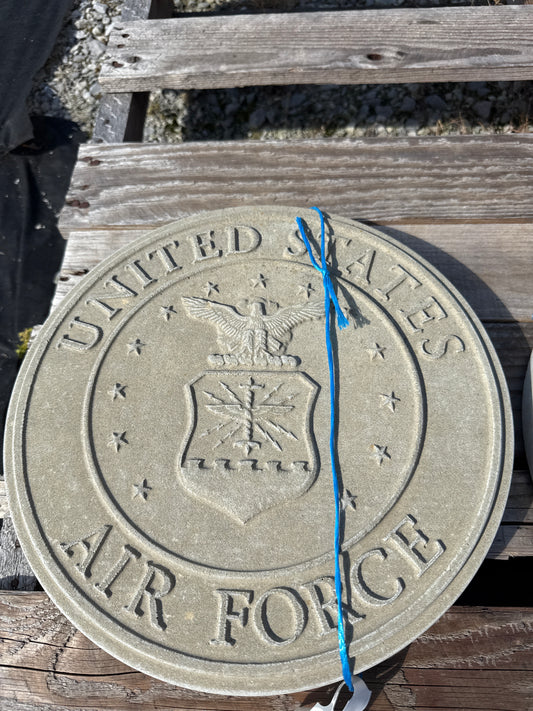 Stone - Air Force Sm Round