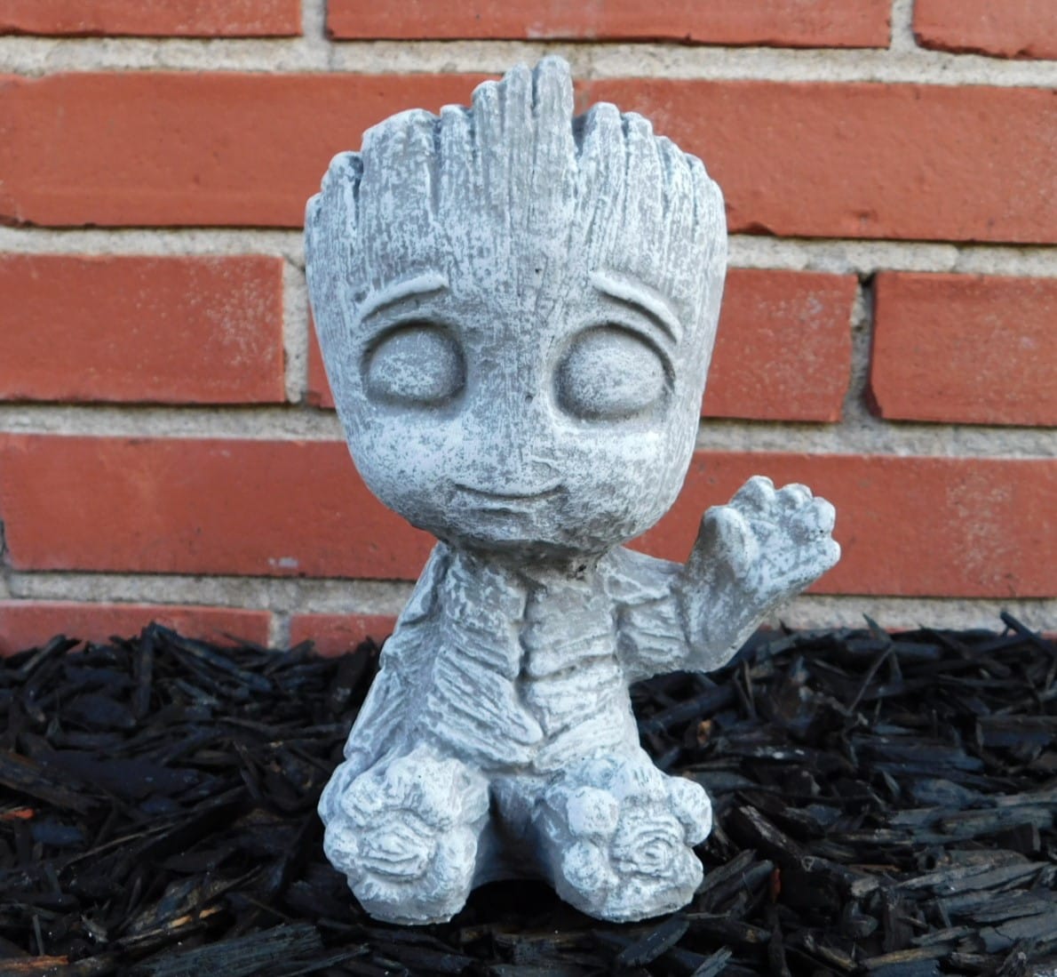 Small Waving Tree Man